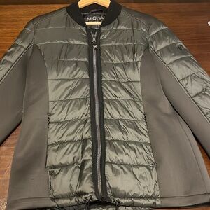 Green Michael Kors Jacket.